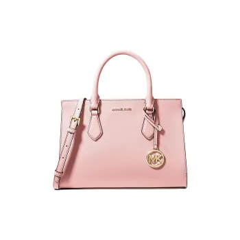 MICHAEL KORS Sheila Coated Canvas One Shoulder Handbag Medium Size Women's Pink
