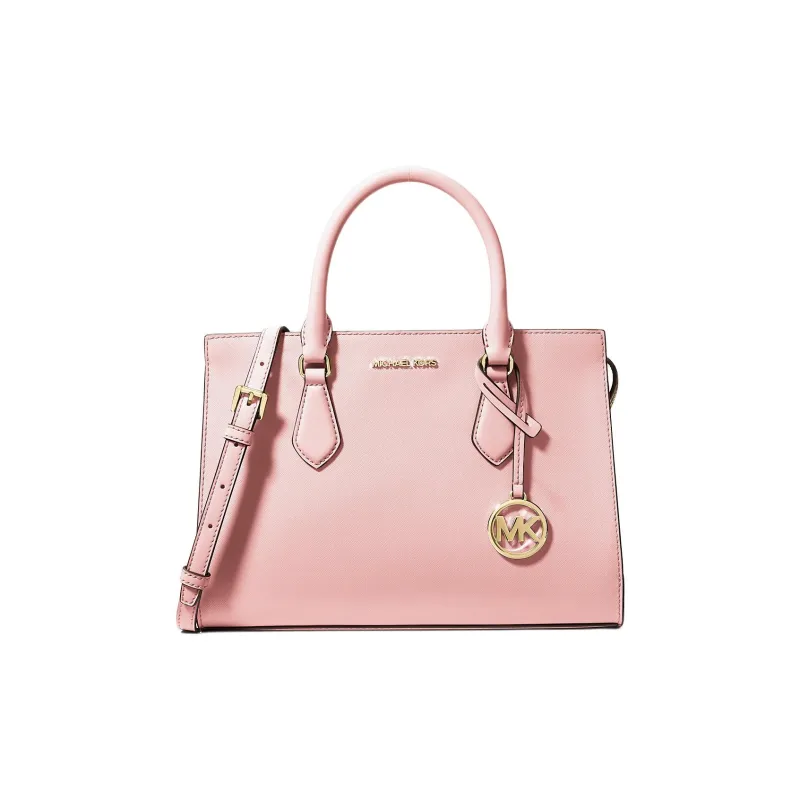 MICHAEL KORS Sheila Coated Canvas One Shoulder Handbag Medium Size Women's Pink-0