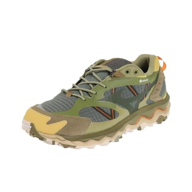 Mizuno Wave Mujin TL Wear resistant And Waterproof Low Top Casual Shoes Unisex Green-0