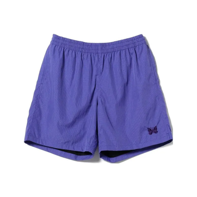 Beams X Needles X BEAMS Co-branded Series Casual Shorts Men Blue-0