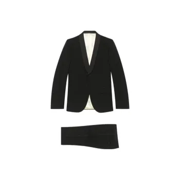 GUCCI Business Suits Men's Black