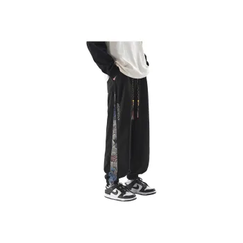 DJ.SPIRIT Casual Pants Unisex Red
