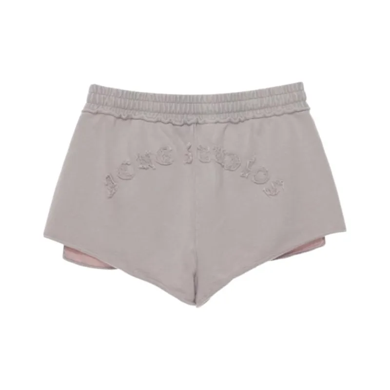 Acne Studios Logo Detailed Drawstring Shorts-1