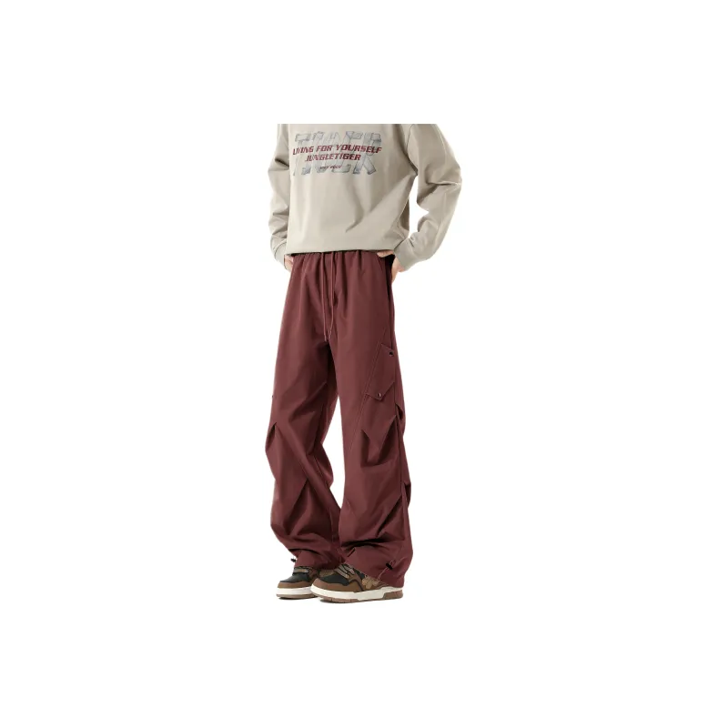 NC-30 Casual Pants Unisex Burgundy-0