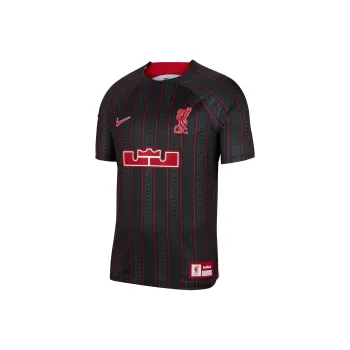 Nike LeBron X Liverpool F.C. Dri FIT Stadium Soccer Jersey
