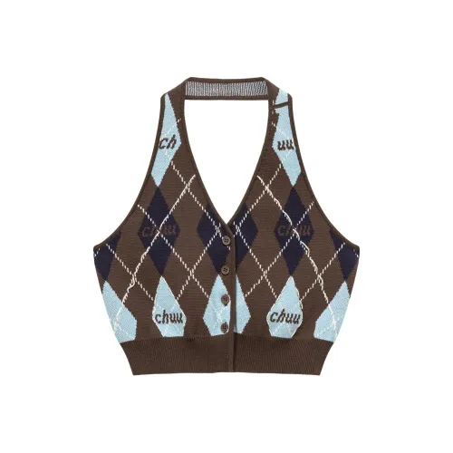 CHUU Tank Tops Women's Coffee
