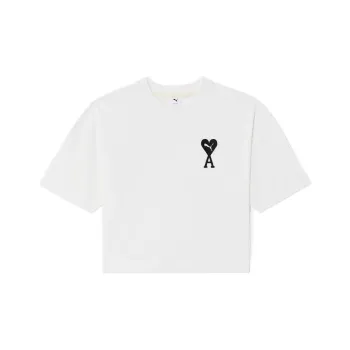 PUMA X Ami W Graphic Tee Off White