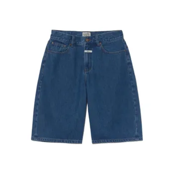 MARITHE FRANCOIS GIRBAUD SS25 Denim Shorts Unisex Blue