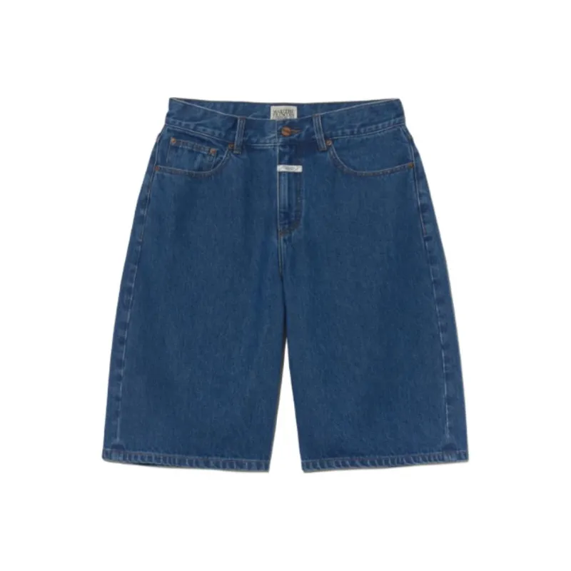 MARITHE FRANCOIS GIRBAUD Denim Shorts Unisex-0