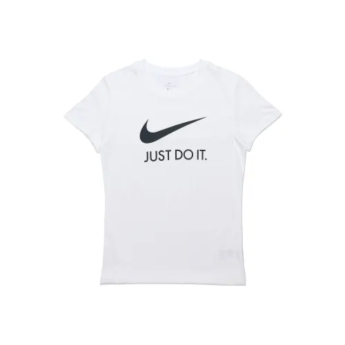 Nike Set in Sleeve T Shirt Women's White