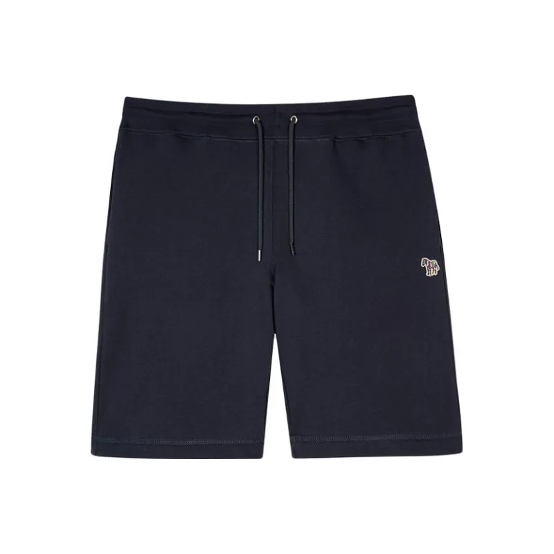 Paul Smith Zebra Patch Drawstring Bermuda Shorts-0