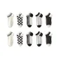 Black and White Couple Socks 10 Pack