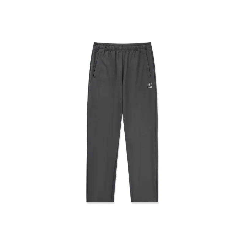 QIAODAN Casual Pants Men's Iron Gray-0