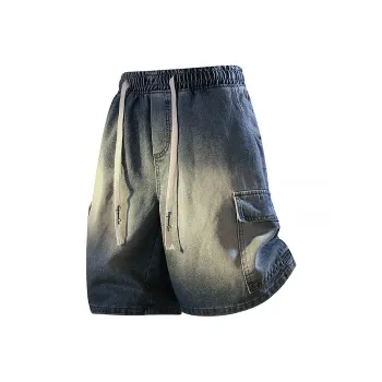 Supremo Cat Denim Shorts Unisex