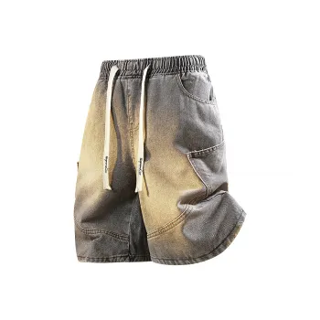Supremo Cat Denim Shorts Unisex