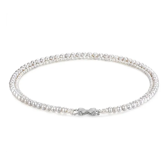 ZXIN JEWELRY Pearl Necklaces Women's-0
