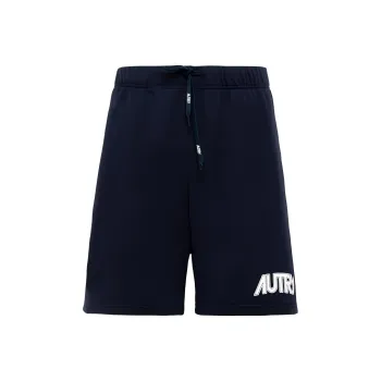 AUTRY Logo Stamp Drawstring Track Shorts