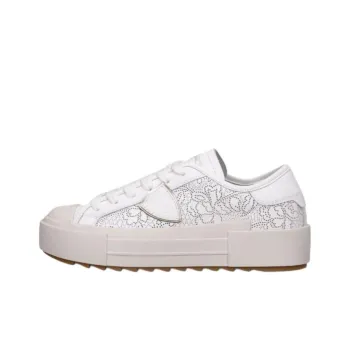 PHILIPPE MODEL Paris Haute Tennis Lightweight Low Top Casual Shoes Women's White