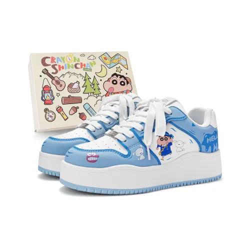 Crayon Shinchan Low Top Skateboard Shoes Unisex