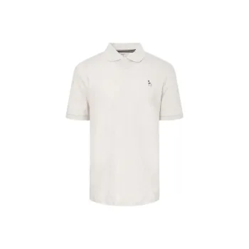 HAZZYS Polo Shirt Men's Light Beige