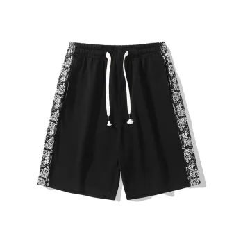 WARLI Casual Shorts Unisex Black