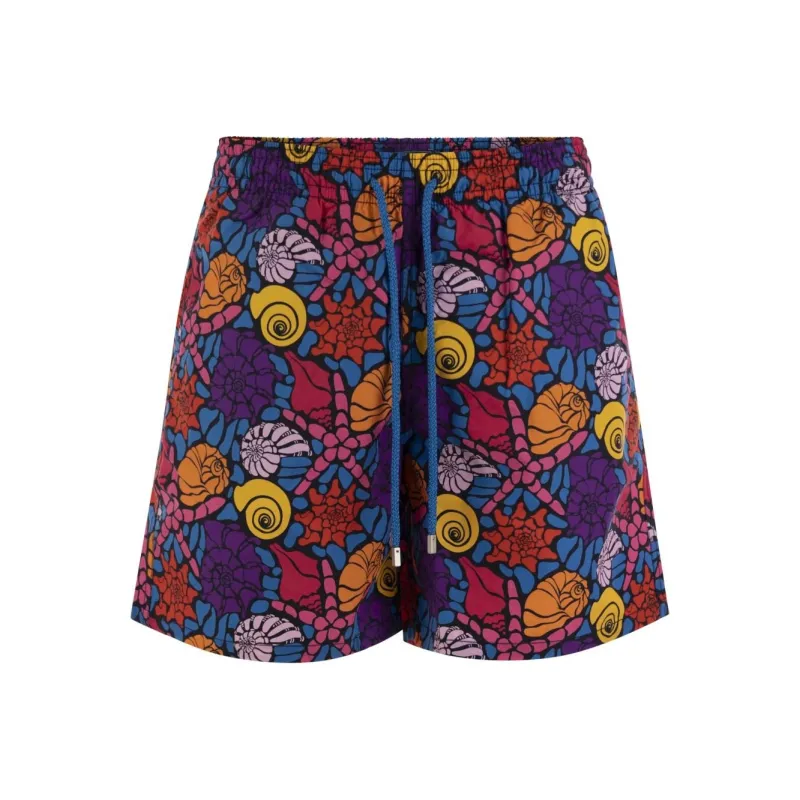 Vilebrequin Noumea Graphic print Swim Shorts-0