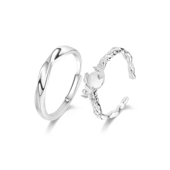 Crafts Women's Colored Glaze Rings Unisex