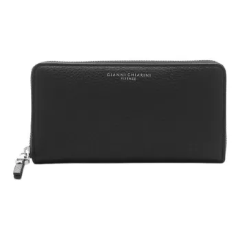 GIANNI CHIARINI Leather Wallet Women's Black