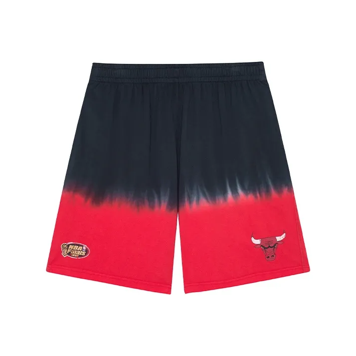 Mitchell Ness Basketball Shorts Men Black Red-0