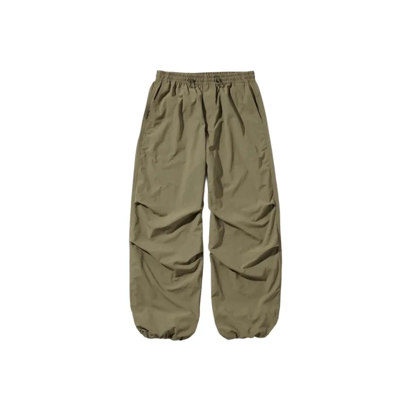 UNIQLO Casual Pants Unisex Olive Green-0