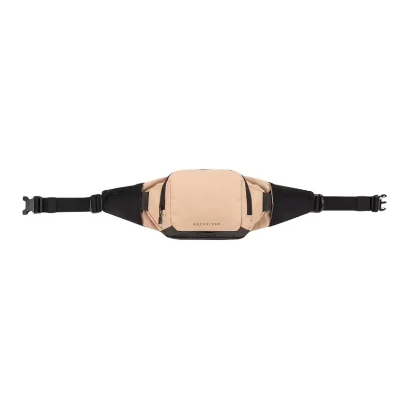 DECATHLON Polyester One Shoulder Crossbody Fanny Pack Unisex Beige-1