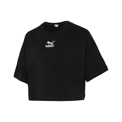 PUMA Crop Tops Women's Black