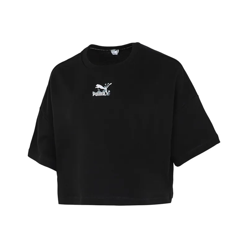 PUMA Crop Tops Women's Black-0