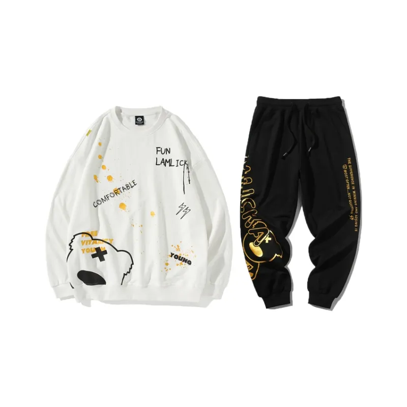 LAMLICKA Sweatshirt Sets Unisex-9