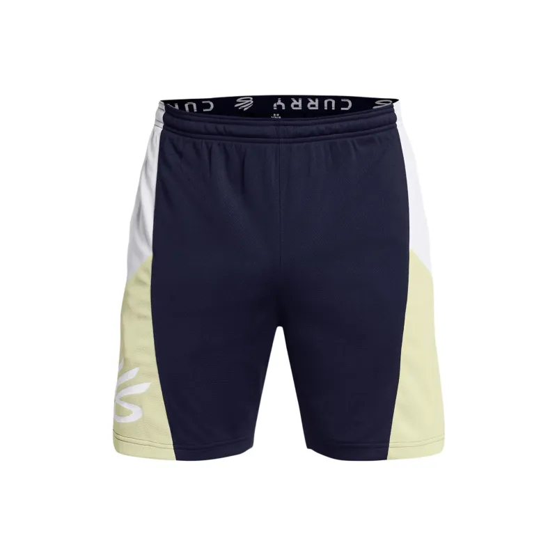 Under Armour Curry Splash Shorts Casual Shorts Men's Marine Blue-0