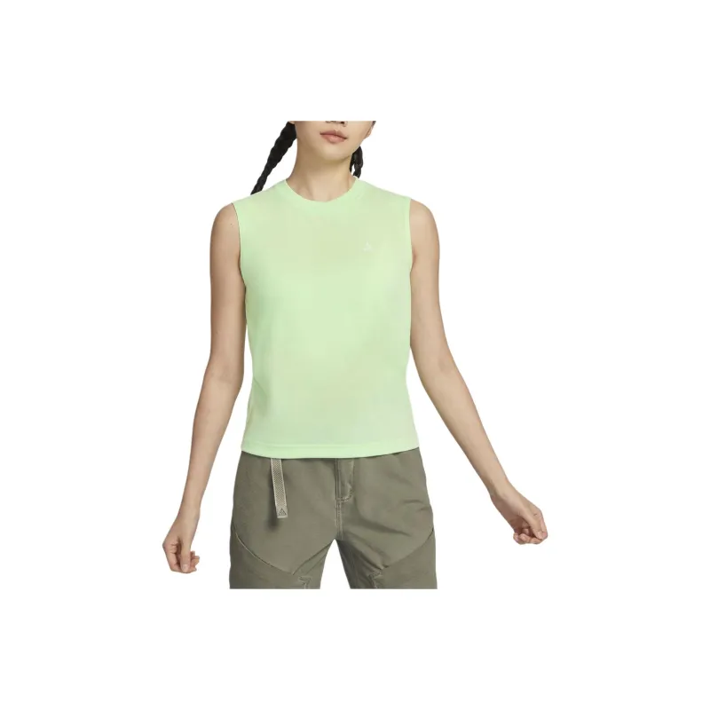 Nike ACG Tank Tops Women's Light Green-0