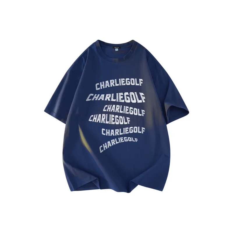 CHARLIE GOLF T Shirt Unisex Black-10