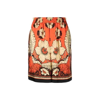 Valentino Casual Shorts Men's Orange