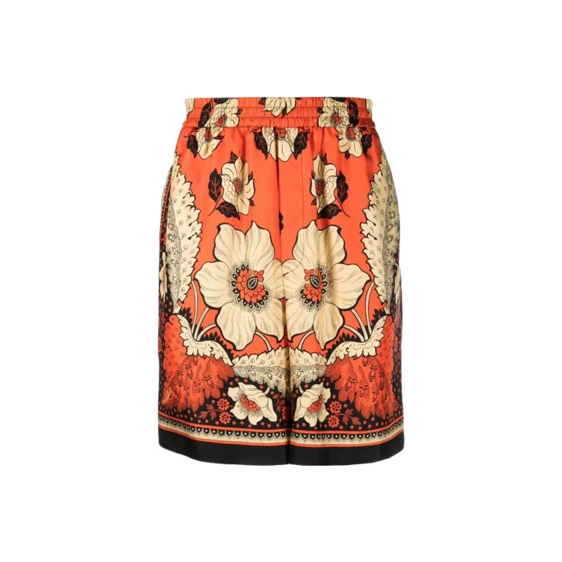 Valentino Casual Shorts Men's Orange-0