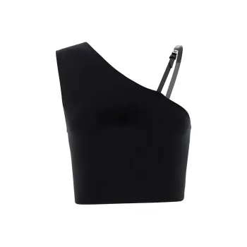 GUCCI Asymmetric Knitted Sleeveless Top
