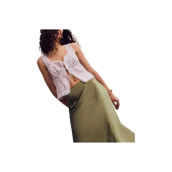 REFORMATION Rosalie Linen Top Tank Tops Women's Elisa