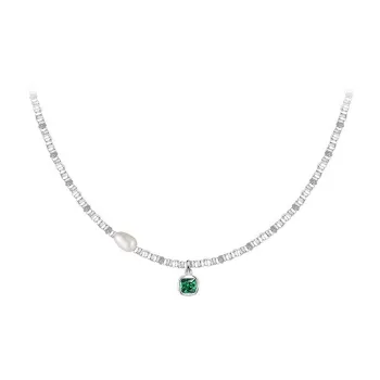 FROMLOVER 925 Sterling Silver Necklaces Women's