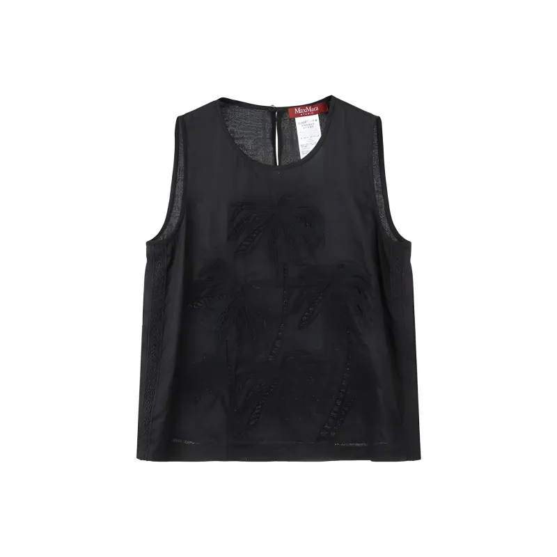 MaxMara Studio Tank Top Women's Black-0