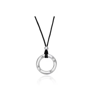 KLFOOK S999 Fine Silver Foot Silver Pendants Unisex