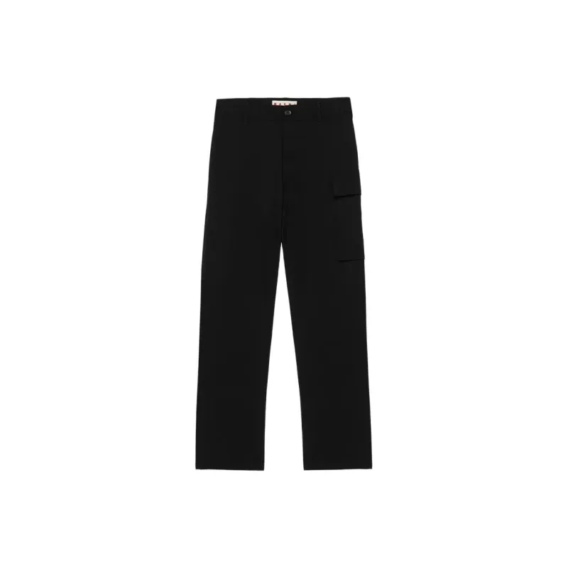 MARNI High Waist Straight Leg Trousers-0