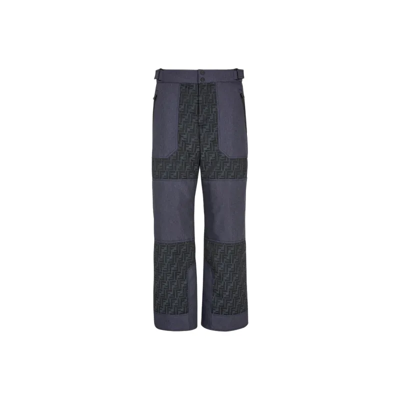 FENDI Monogram Panelled Ski Trousers-0