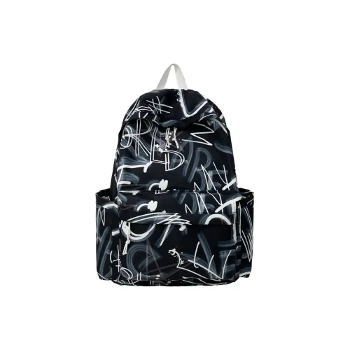 OURFUN Nylon Fabric backpack Moschino Unisex Blue/Purple/Light Blue/Red/Green