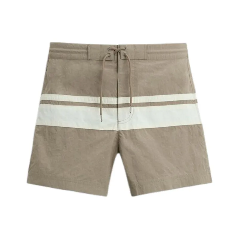 ZARA Swimming Shorts Men's Beige-0
