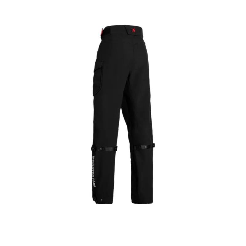 Monster Park Biker Jacket Polyester Men's Black-0