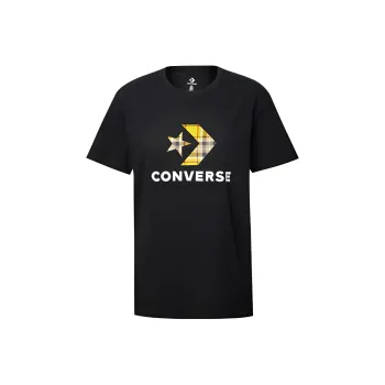Converse Set in Sleeve T Shirt Women's Black